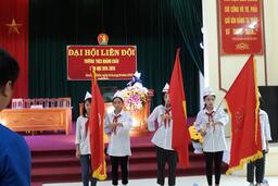 Đại hội liên đội trường THCS Quảng Châu năm 2019
