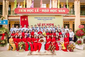 Ngày 19/11/2022 trường THCS Quảng Châu tổ chức lễ kỉ niệm 40 năm ngày nhà giáo Việt Nam